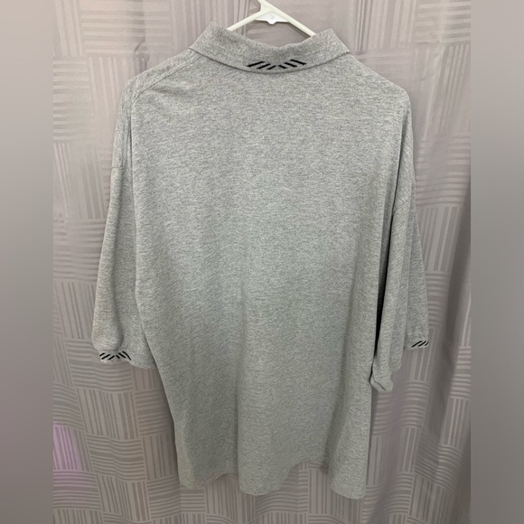 Screenmates Caterpillar Short Sleeve Mens Polo Shirt Size 3xl Gray - Picture 2 of 12